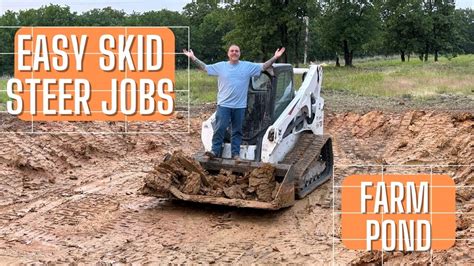 building dick pond with skid steer|Watch This BEFORE You Dig Your Farm Pond .